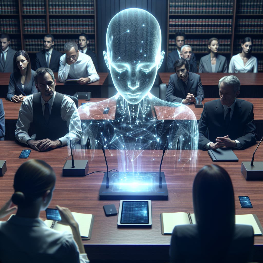 AI's Role in the Courtroom: A Double-Edged Sword
