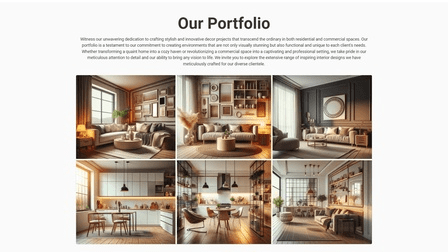 Portfolio Section